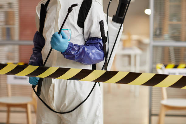 Professional Biohazard Cleanup technician working in West Nottingham, NH